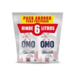 Pack Detergente Líquido Omo para Diluir Piel Sensible 2 x 500 ml - Imagen 2
